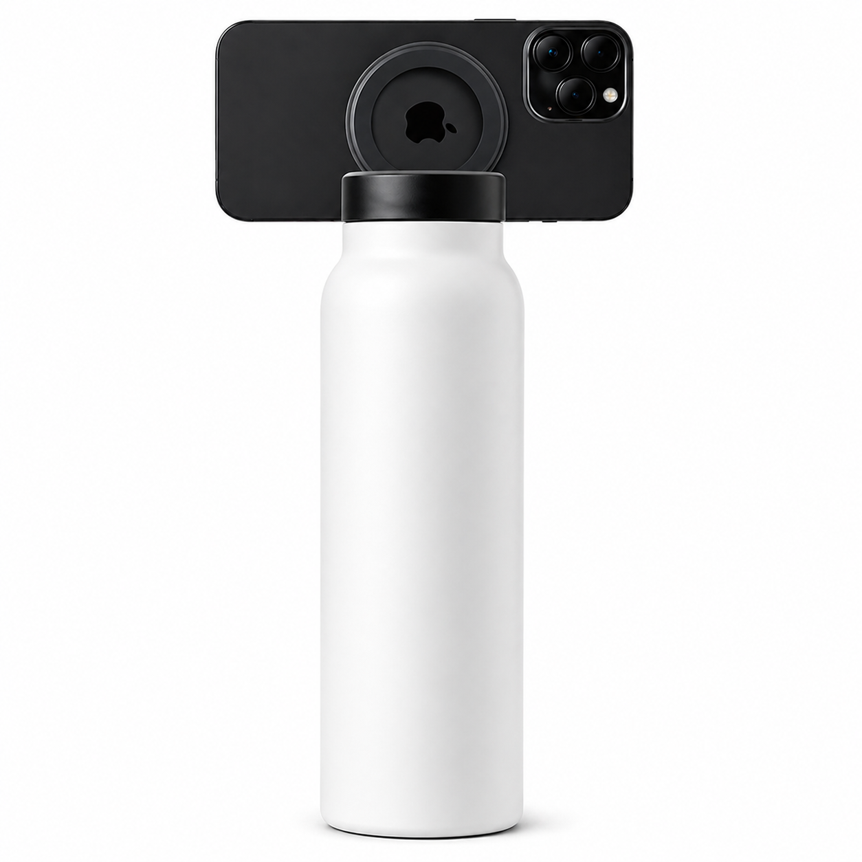 SipGrip™ 2-in-1 Smart Water Bottle – Magnetic Phone Holder for Gym & Lifestyle