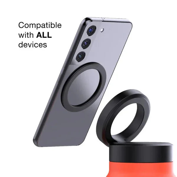 SipGrip™ 2-in-1 Smart Water Bottle – Magnetic Phone Holder for Gym & Lifestyle