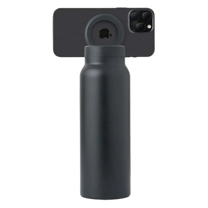 SipGrip™ 2-in-1 Smart Water Bottle – Magnetic Phone Holder for Gym & Lifestyle